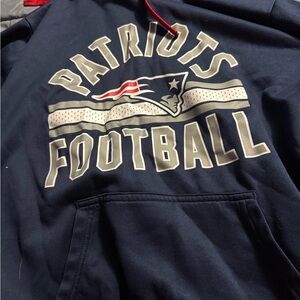 NFL Patriots Navy Blue Hoodie